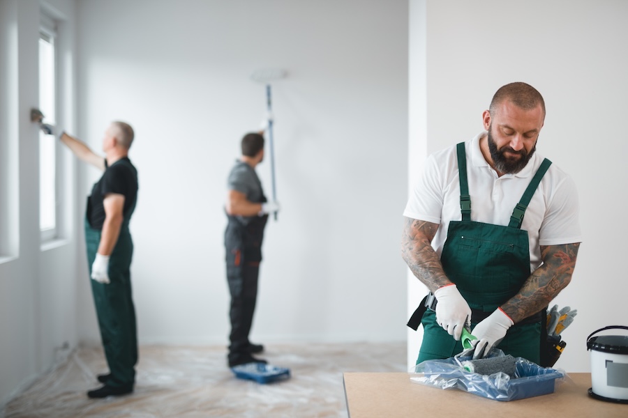 home renovation with crew of professional painters 2026 03 10 04 50 23 utc