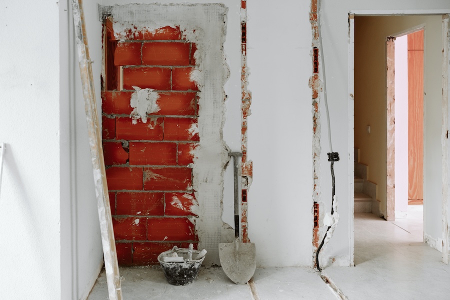 unfinished brick wall and construction site indoor 2026 01 05 23 29 05 utc